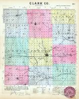 Clark County, Kansas State Atlas 1887